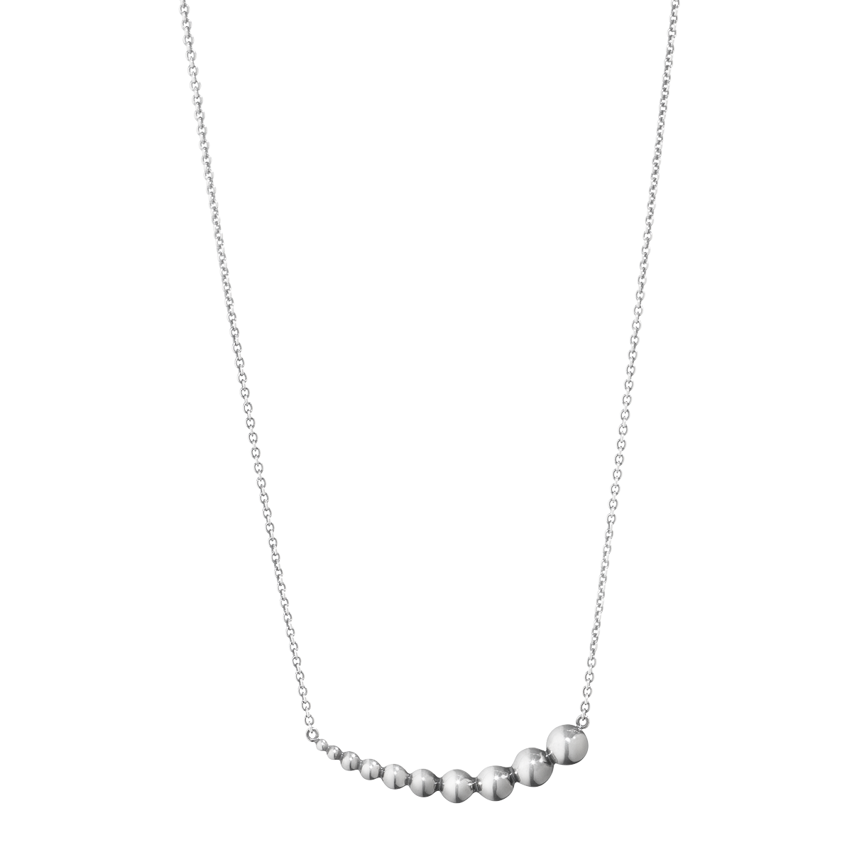 Georg Jensen MOONLIGHT GRAPES Sterling Silver Pendant Necklace 3536394