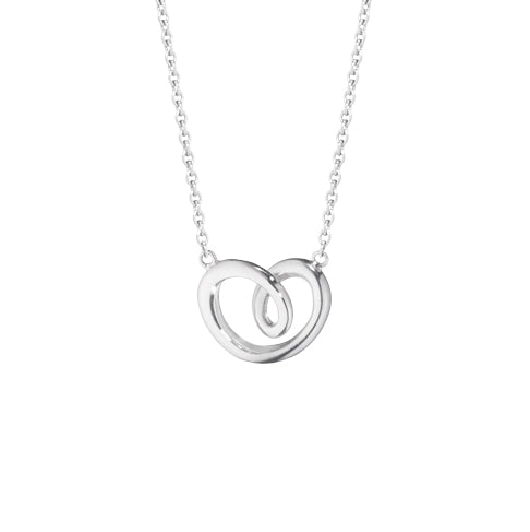 Georg Jensen HEARTS OF GEORG JENSEN Sterling Silver Pendant Necklace (small) 3536390