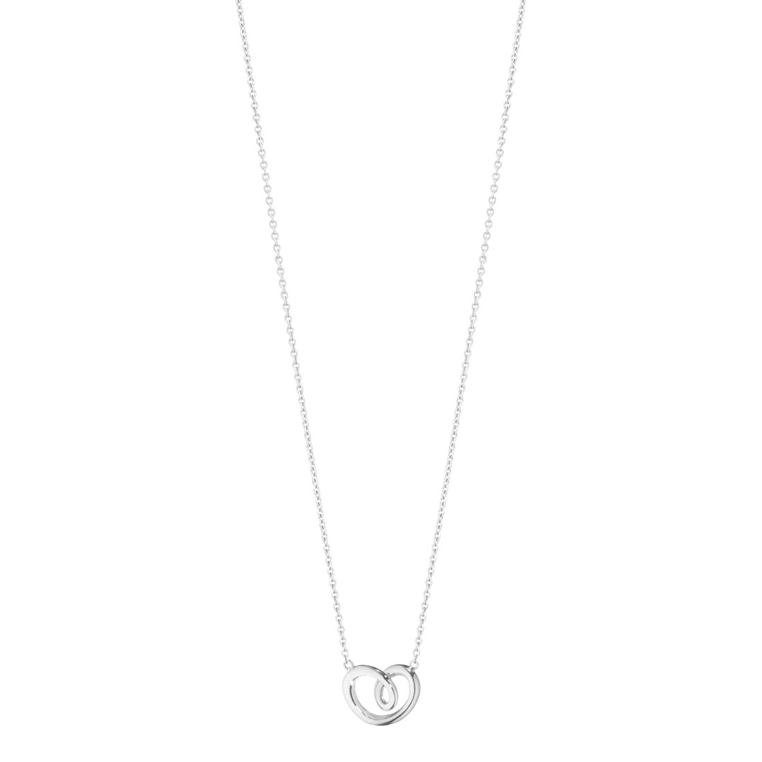 Georg Jensen HEARTS OF GEORG JENSEN Sterling Silver Pendant Necklace (small) 3536390
