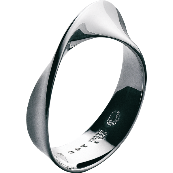 Georg Jensen MÖBIUS Sterling Silver Ring 3551340