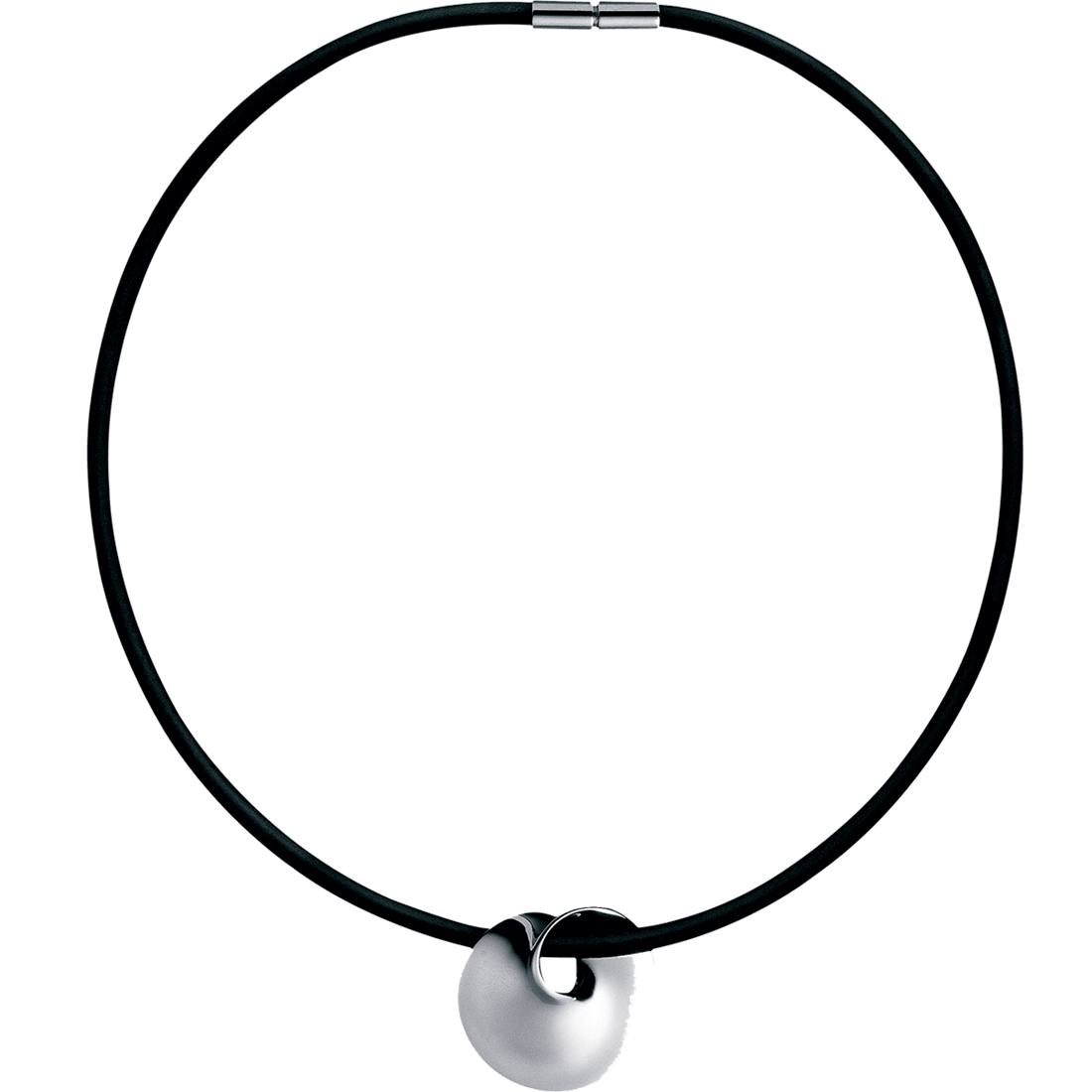 Georg Jensen MÖBIUS Sterling Silver Pendant Necklace 3536032