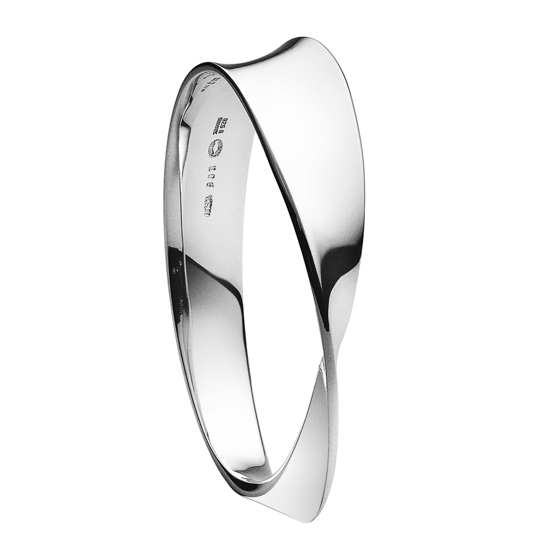 Georg Jensen MÖBIUS Sterling Silver Bangle 3531254