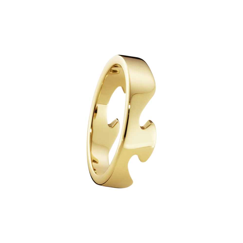 Georg Jensen FUSION 18ct Gold End Ring 3541680