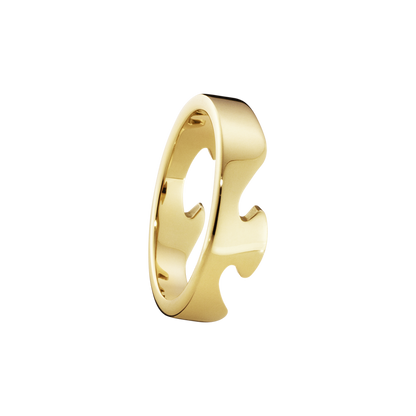 Georg Jensen FUSION 18ct Gold End Ring 3541680