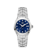 TAG Heuer Link Lady Blue Diamond Set Dial Stainless Steel Womens Quartz Watch WBC1318.BA0600