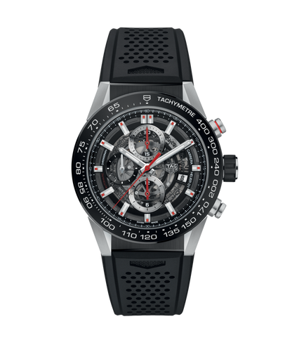 TAG Heuer Carrera Calibre HEUER 01 Automatic Stainless Steel Mens Chronograph Watch CAR201V.FT6046