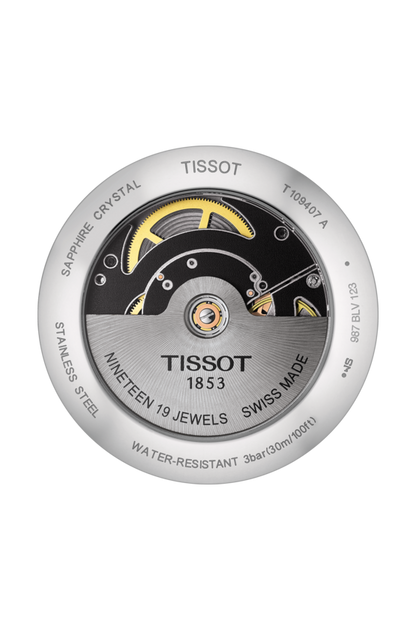 Tissot Everytime Swissmatic Silver Dial Stainless Steel Mens Watch T1094071103100