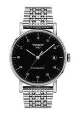 Tissot Everytime Swissmatic Black Dial Stainless Steel Mens Watch T1094071105200