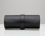 WOLF Blake Black Travel/Storage Watch Roll 305628