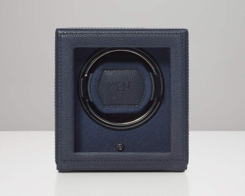 WOLF Navy Cub Single Winder with Cover Watch Winding Box 461117