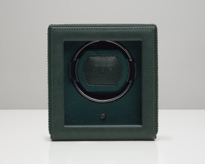 WOLF Green Cub Single Winder with Cover Watch Winding Box 461141