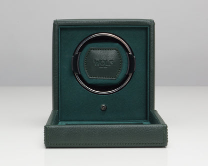 WOLF Green Cub Single Winder with Cover Watch Winding Box 461141