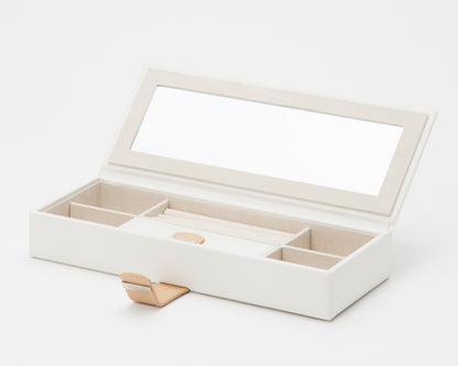 WOLF Blossom White Small Jewellery Safe Deposit Box 467253