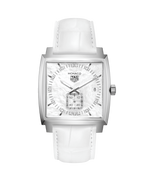 TAG Heuer Monaco Mother of Pearl Diamond Set Dial Stainless Steel Womens Quartz Watch WAW131B.FC6247