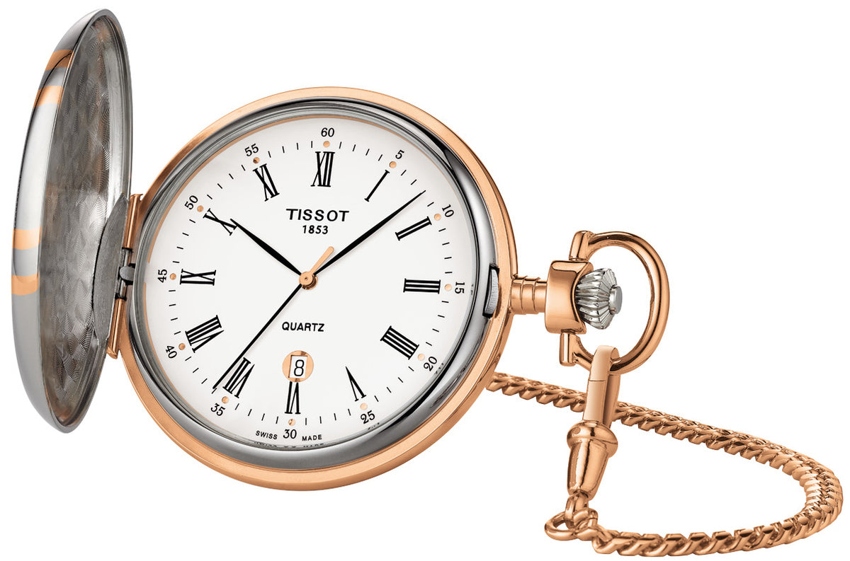 Tissot Savonnette Quartz Pocket Watch T8624102901300
