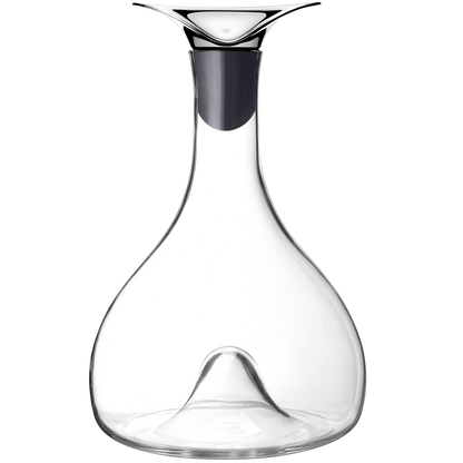 Georg Jensen Living Glass & Stainless Steel Wine Carafe 3586671