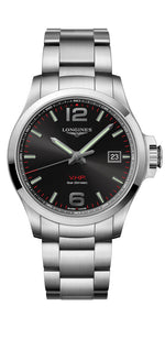 Longines Conquest V.H.P.  Stainless Steel Mens Quartz Watch L37264566
