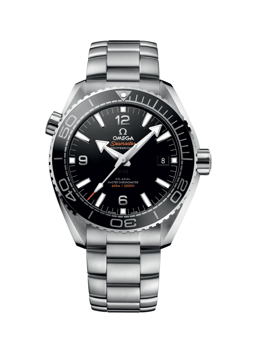 Omega Seamaster Planet Ocean 600M Co-Axial Master Chronometer Black Dial Stainless Steel Mens 43.5mm Wristwatch 21530442101001