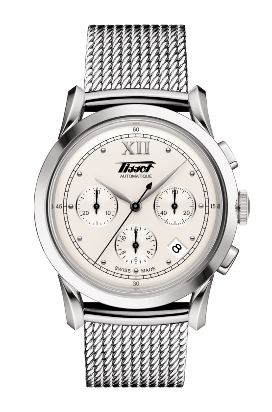 Tissot Heritage 1948 Silver Dial Stainless Steel Mens Chronograph Watch T66178233