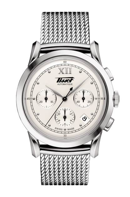 Tissot Heritage 1948 Silver Dial Stainless Steel Mens Chronograph Watch T66178233