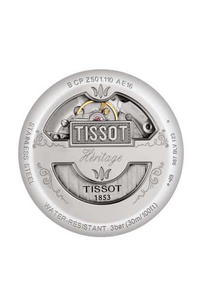 Tissot Heritage 1948 Silver Dial Stainless Steel Mens Chronograph Watch T66178233