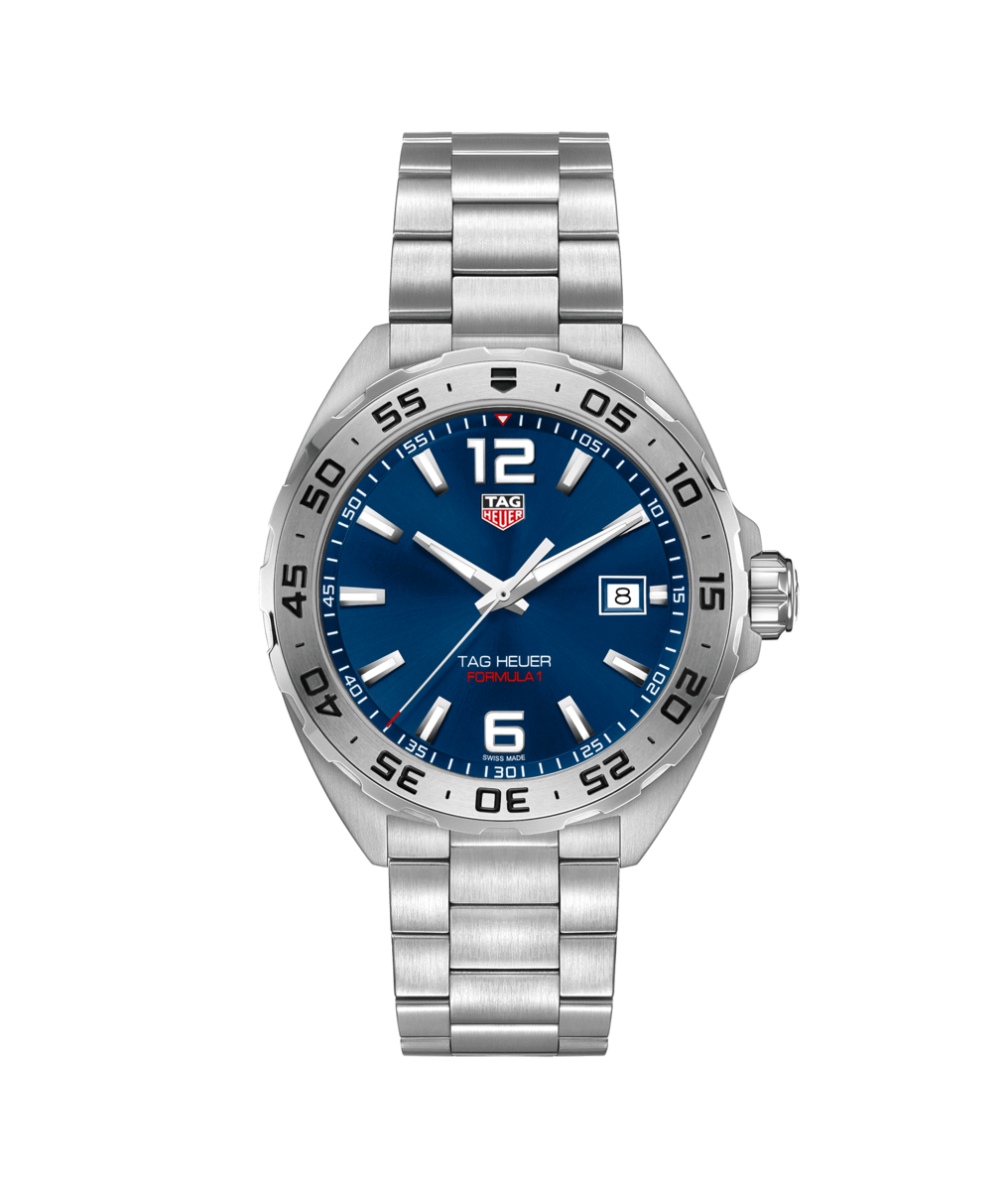 TAG Heuer Formula 1 Blue Dial Stainless Steel Mens Quartz Watch WAZ1118.BA0875