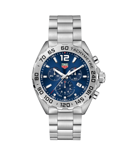 TAG Heuer Formula 1 Blue Dial Stainless Steel Mens Quartz Chronograph Watch CAZ101K.BA0842