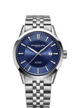 Raymond Weil Freelancer Blue Dial Stainless Steel Mens Watch 42mm 2731-ST-50001