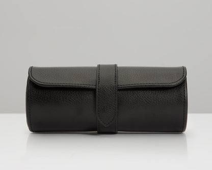 WOLF Blake Black Travel/Storage Watch Roll 305602