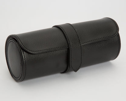 WOLF Blake Black Travel/Storage Watch Roll 305602