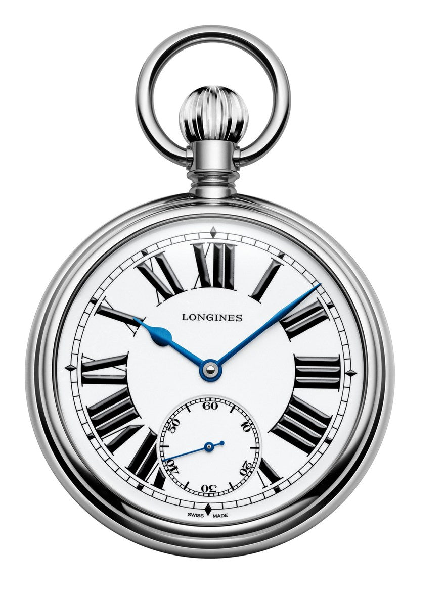 Longines Heritage RailRoad Limited Edition Stainless Steel Pocket Watch L70394212