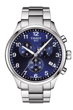 Tissot Chrono XL Stainless Steel Blue Dial Mens Quartz Chronograph Watch T1166171104701
