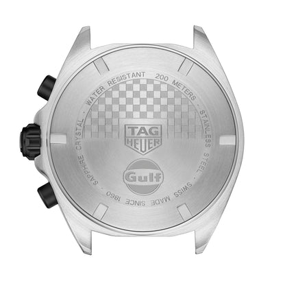 TAG Heuer Formula 1 Gulf Special Edition Stainless Steel Mens Quartz Chronograph Watch CAZ101N.FC8243