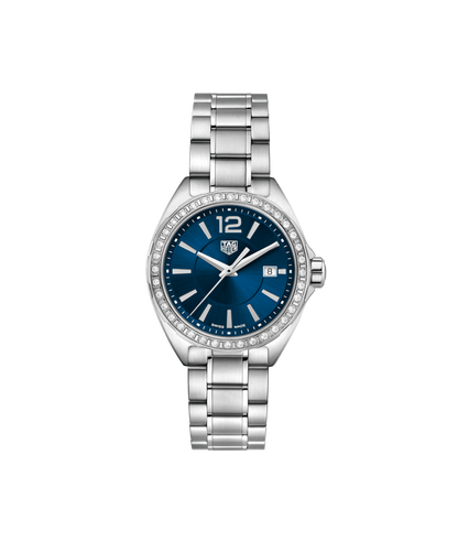 TAG Heuer Formula 1 Blue Dial Diamond Set Stainless Steel Womens Quartz Watch WBJ1416.BA0664
