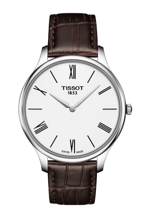 Tissot Tradition White Dial Stainless Steel Mens Quartz Watch T0634091601800