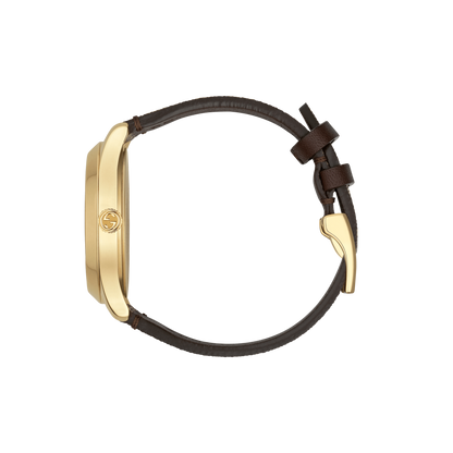 Gucci G-Timeless GG & Bee Dial PVD Gold Plated Unisex Quartz Watch YA1264068