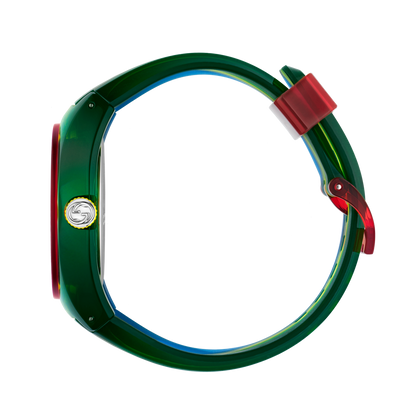 Gucci Sync Multi-Colour Rubber Strap Unisex Quartz Watch YA137114