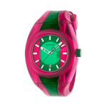Gucci Sync Multi-Colour Rubber Strap Unisex Quartz Watch YA137115
