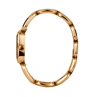 Gucci G-Gucci Brown Dial PVD Gold Plated Womens Quartz Watch YA125511