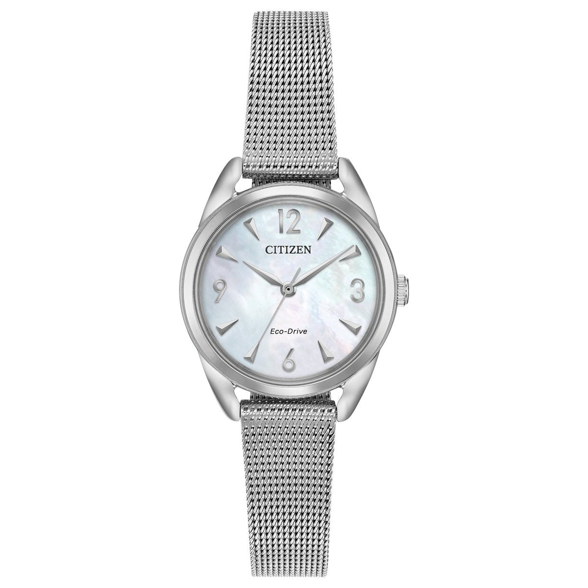 Citizen Eco-Drive LTR Long Term Relationship Mother of Pearl Dial Stainless Steel Womens Watch EM0680-53D