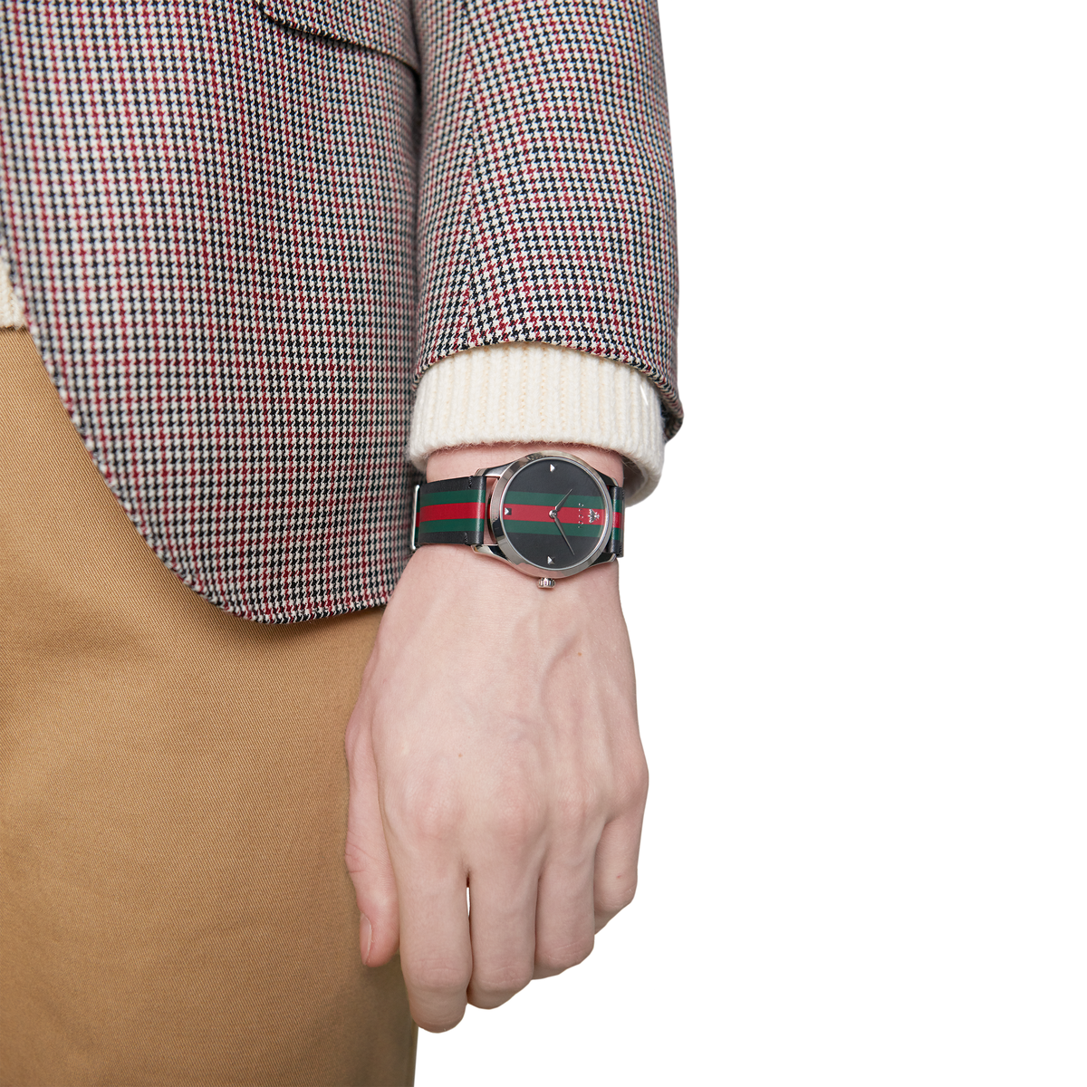 Gucci G-Timeless Le Marché des Merveilles Multi-Colour Dial Stainless Steel Unisex Quartz Watch YA1264079