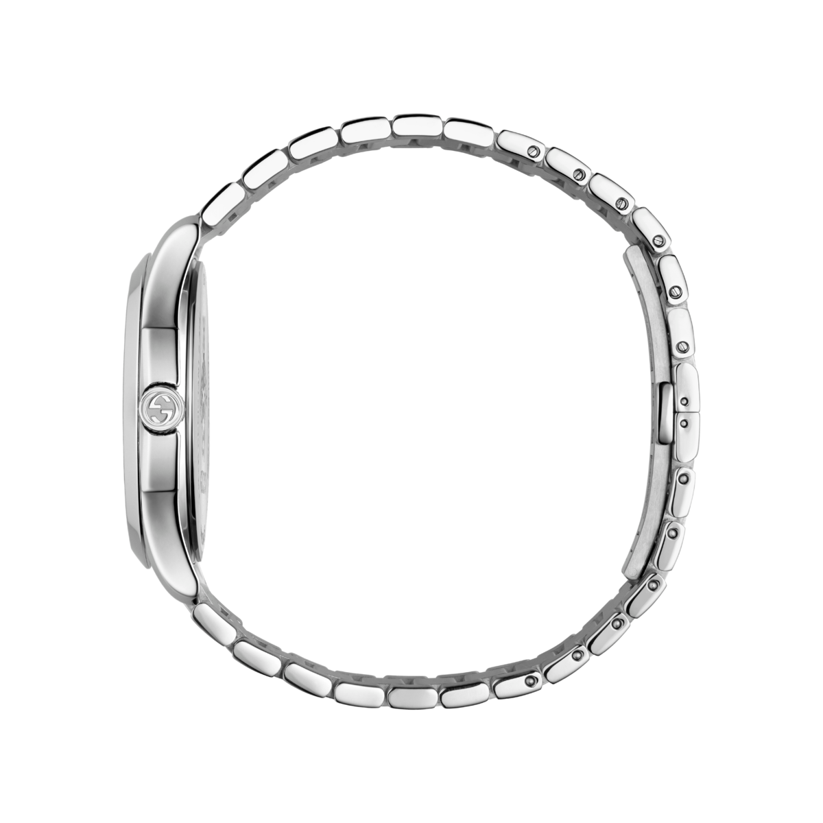 Gucci G-Timeless Black Dial Stainless Steel Unisex Quartz Watch YA1264029A