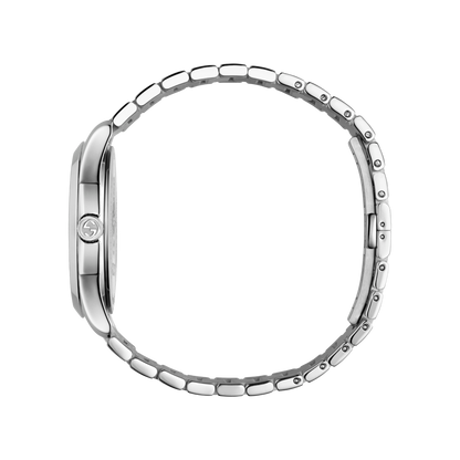 Gucci G-Timeless Black Dial Stainless Steel Unisex Quartz Watch YA1264029A