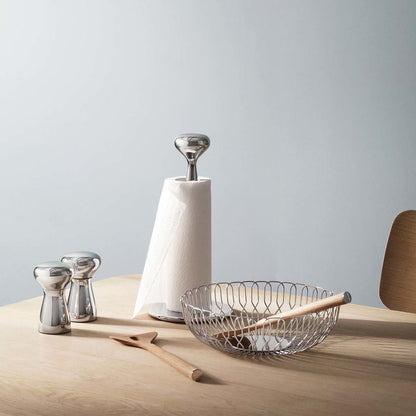 Georg Jensen Living Stainless Steel ALFREDO Kitchen Roll Holder 3586202