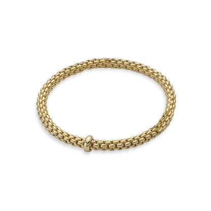 FOPE Flex'it Solo 18ct Gold Bracelet