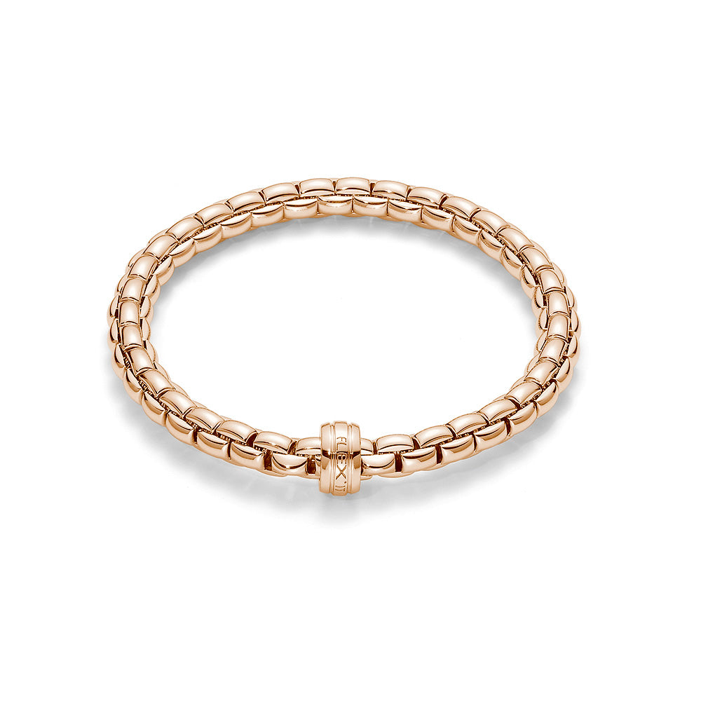 FOPE Flex'it Eka 18ct Rose Gold Bracelet
