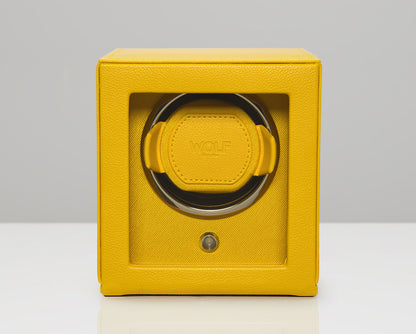 WOLF Yellow Cub Single Winder with Cover Watch Winding Box 461192
