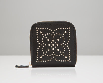 WOLF Marrakesh Black Travel Zip Jewellery Case 308502