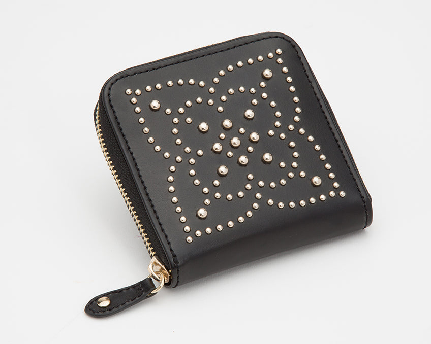 WOLF Marrakesh Black Travel Zip Jewellery Case 308502