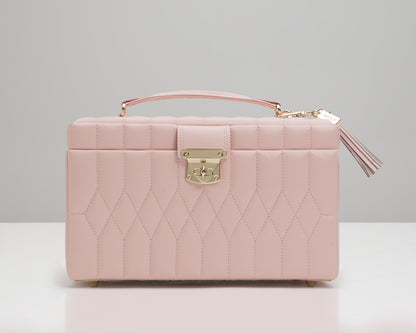WOLF Caroline Rose Quartz Medium Jewellery Box & Travel Case 329715